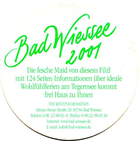 bad wiessee mi-by touristinfo 1a (rund215-bad wiessee 2001-grn) 